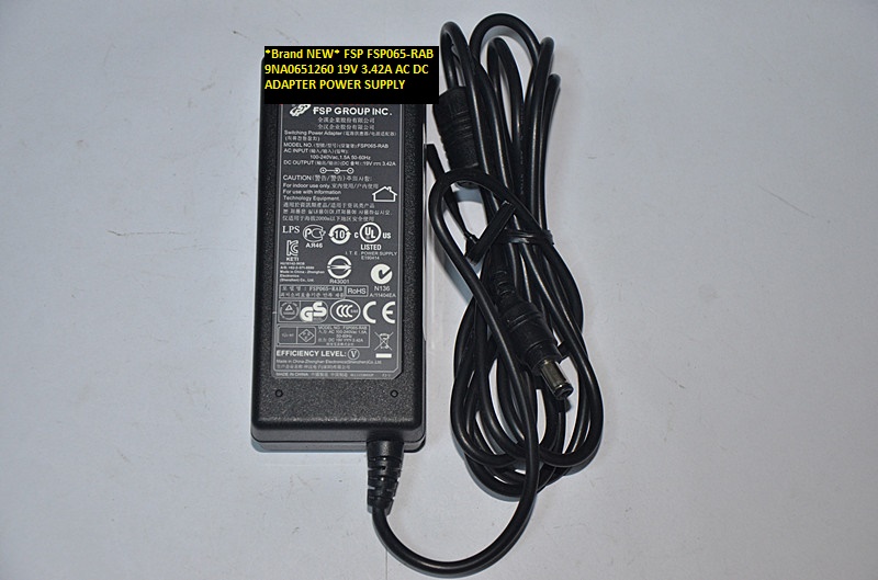 *Brand NEW*5.5*2.5 FSP FSP065-RAB 19V 3.42A 9NA0651260 AC DC ADAPTER POWER SUPPLY